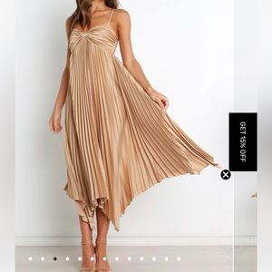 Petal & Pup Gold dress